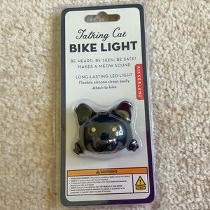 NWT Talking Cat Bike Light